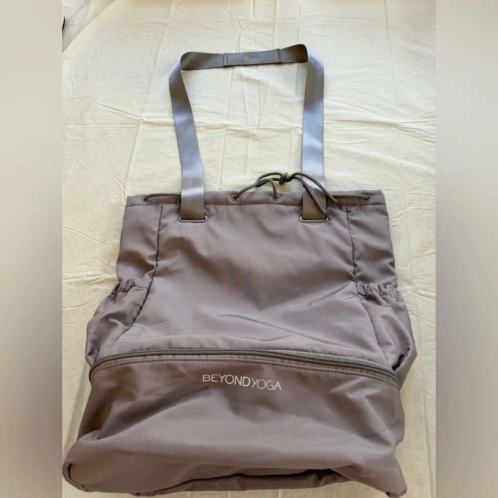 Beyond Yoga Gray TaupeBackpack